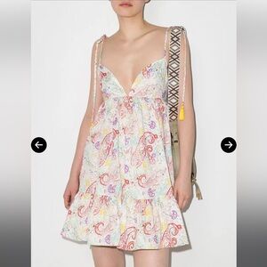 Etro lovely day Floral Paisley Print Dress